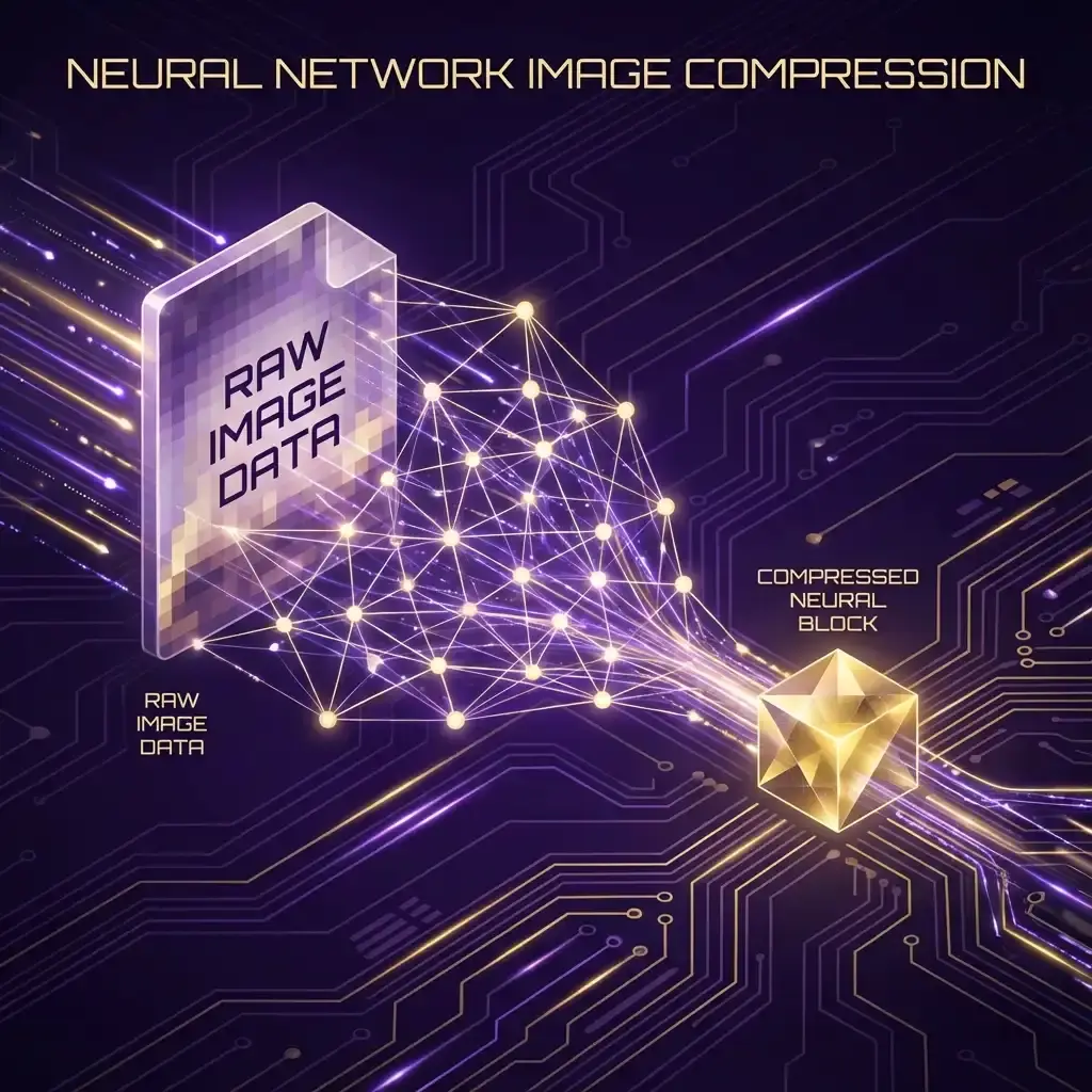 Neural Network Image Compression Visualized