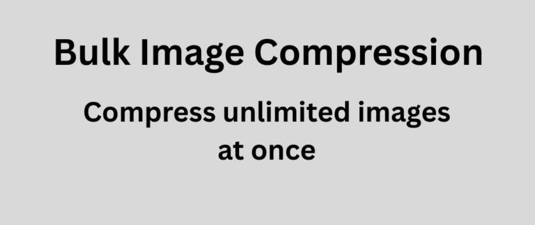 bulk image compression