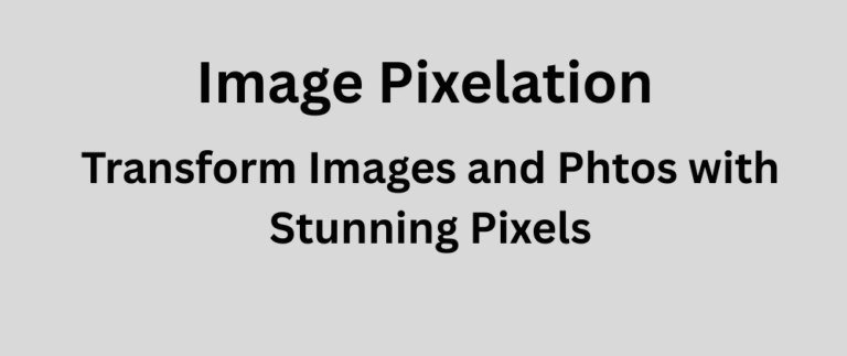 image pixelation