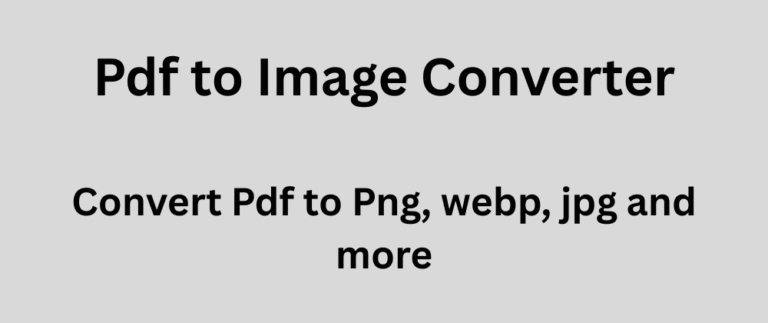 pdf to image converter